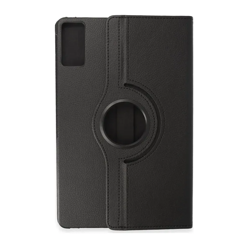 Xiaomi Redmi Pad SE Uyumlu Kılıf 360 Tablet Deri Kılıf - Siyah