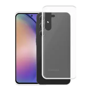 Samsung Galaxy A55 5G Uyumlu Kılıf Lüx Şeffaf Silikon