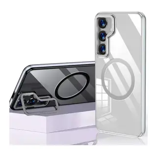 Joko Samsung Galaxy S24 Uyumlu Crystal Magsafe Kapak - Şeffaf