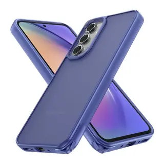 Samsung Galaxy A05S Uyumlu Kılıf Elegant Kapak - Açık Mavi