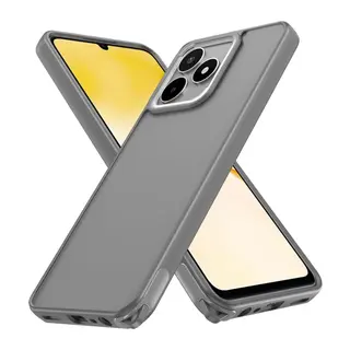 Realme C53 Uyumlu Kılıf Elegant Kapak - Titan Gri