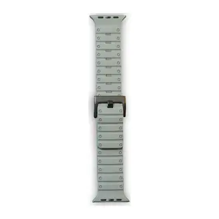 Apple Watch 42mm Uyumlu Magnus Mıknatıslı Silikon Kordon - Gri