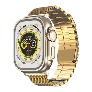 Apple Watch 38mm Uyumlu Ascend Metal Kordon - Gold