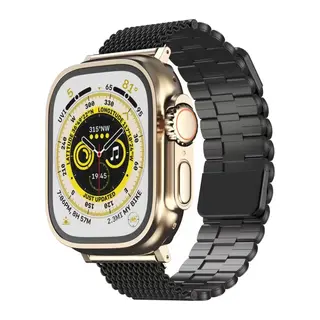 Apple Watch 42mm Uyumlu Ascend Metal Kordon - Siyah