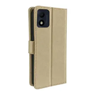TCL 303 Trend S Plus Kapaklı Telefon Kılıf - Gold