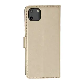 Realme C11 Uyumlu Trend S Plus Kapaklı Telefon Kılıf - Gold