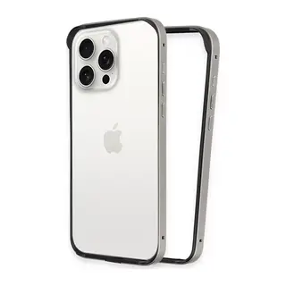 Joko Apple iPhone 15 Pro Uyumlu Land Bumper Koruma Kapak - Titan Gri