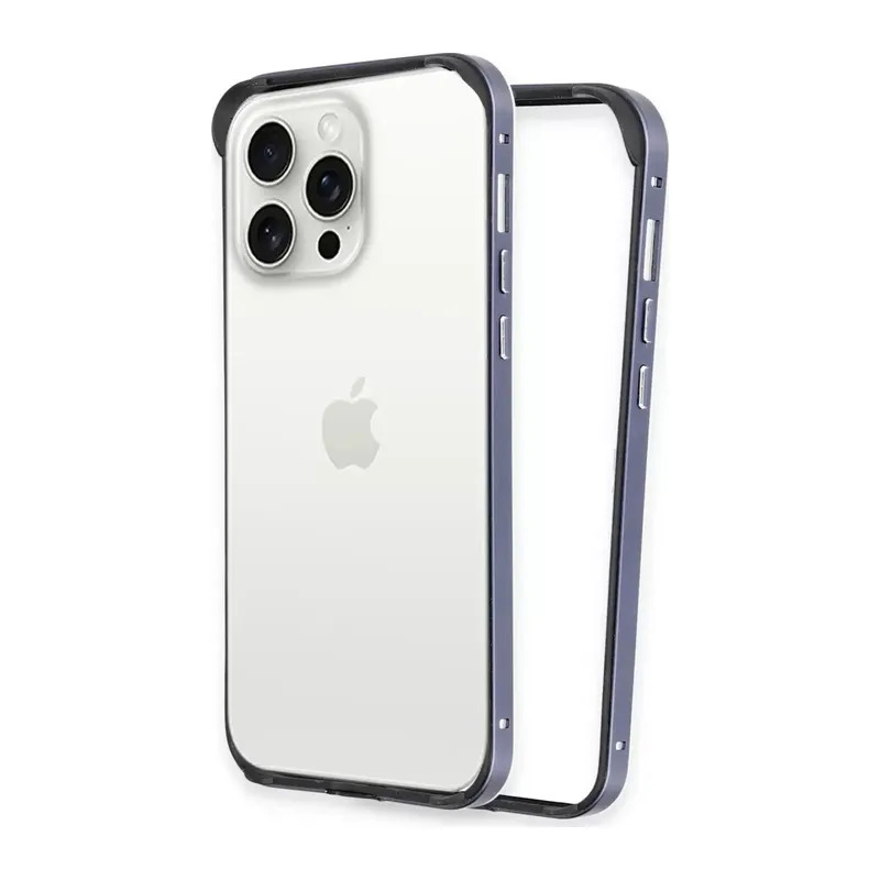 Joko Apple iPhone 15 Pro Uyumlu Land Bumper Koruma Kapak - Lacivert