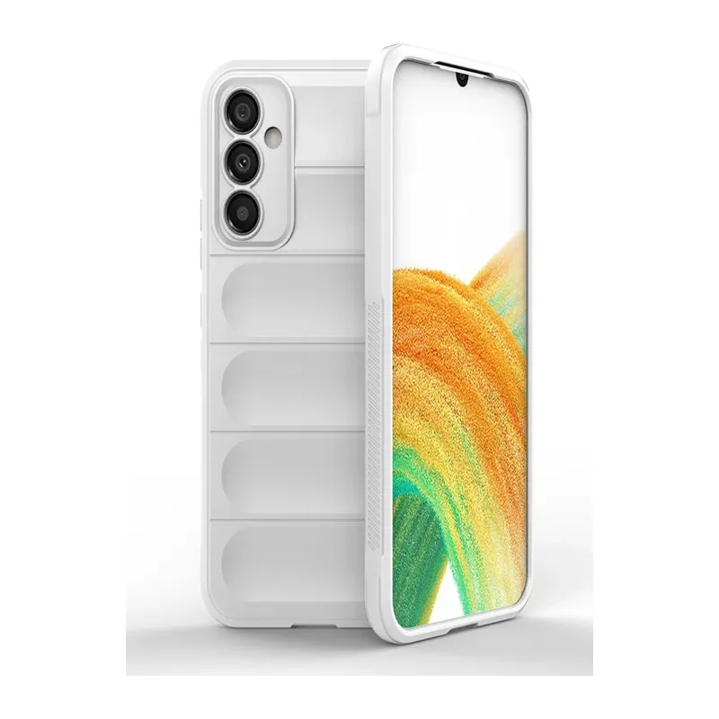 Samsung Galaxy A05S Uyumlu Kılıf Optimum Silikon - Krem