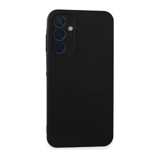 Samsung Galaxy A25 5G Uyumlu Kılıf Nano içi Kadife Silikon - Siyah