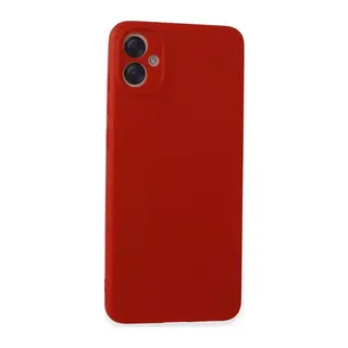 Samsung Galaxy A05 Uyumlu Kılıf First Silikon - Kırmızı