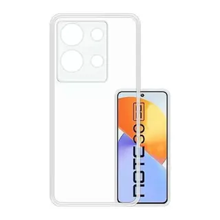 İnfinix Note 30 Uyumlu Kılıf Lüx Şeffaf Silikon
