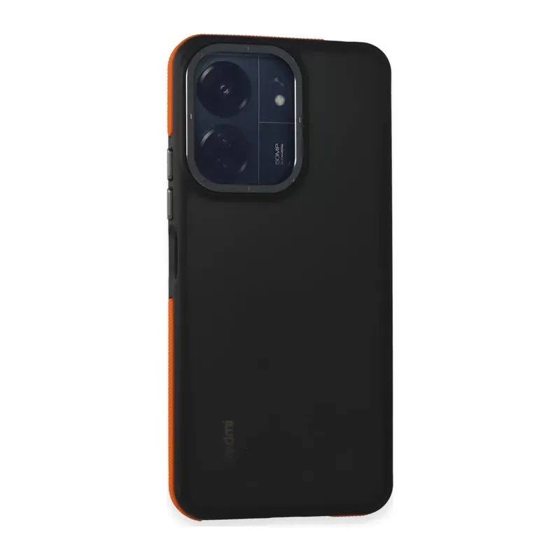 Xiaomi Redmi 13C Uyumlu Harvel Kapak - Turuncu