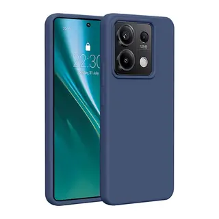 Xiaomi Redmi Note 13 4G Uyumlu Kılıf First Silikon - Lacivert