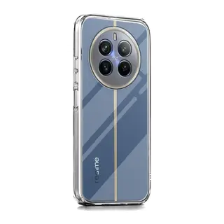 Realme 12 Pro Plus Uyumlu Kılıf Lüx Şeffaf Silikon