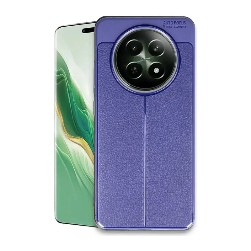 Realme 12 5G Uyumlu Kılıf Auto Focus Kapak - Lacivert