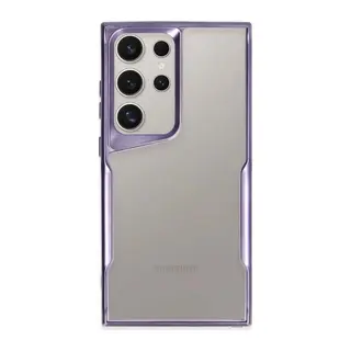 Samsung Galaxy S24 Ultra Uyumlu Kılıf Boyi Silikon Kapak - Derin Mor