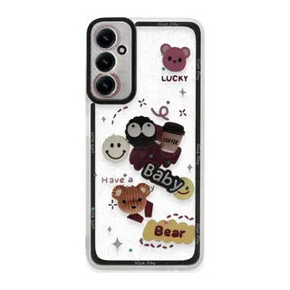 Samsung Galaxy A05S Uyumlu Kılıf Sweet Desenli Silikon Kapak - Sarı
