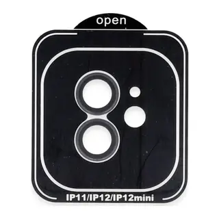 Joko Apple iPhone 11 Uyumlu PVD Metal Kamera Lens - Siyah