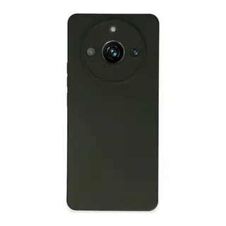 Realme 11 Pro Uyumlu Kılıf Nano içi Kadife Silikon - Koyu Yeşil