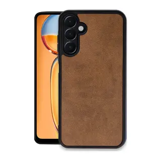 Samsung Galaxy A05S Uyumlu Kılıf Aras Deri Kapak - Taba