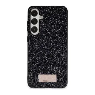 Onegif Samsung Galaxy A25 5G Uyumlu Bright Simli Kapak - Siyah