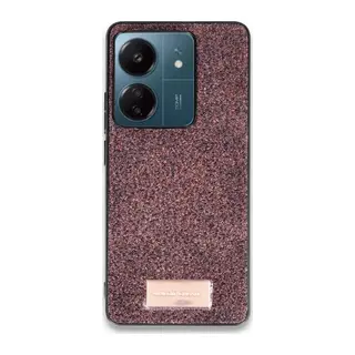 Onegif Xiaomi Redmi 13C Uyumlu Bright Simli Kapak - Derin Mor