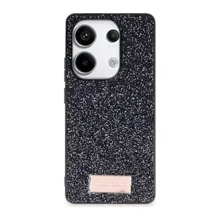Onegif Xiaomi Redmi Note 13 Pro 4G Uyumlu Bright Simli Kapak - Siyah