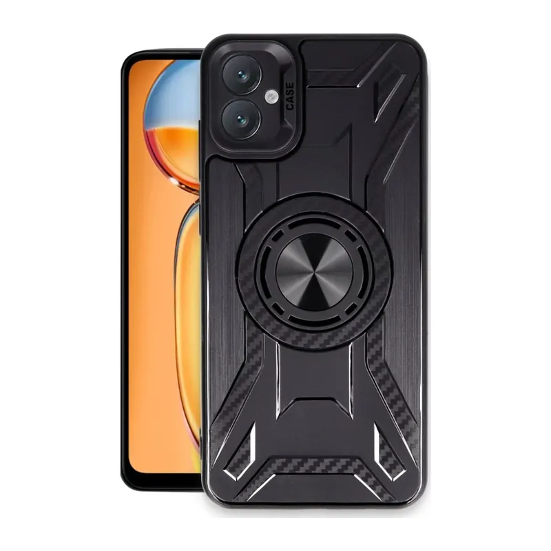 Samsung Galaxy A05 Uyumlu Kılıf Lincoln Silikon - Siyah