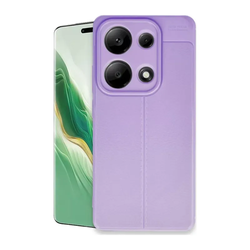 Xiaomi Redmi Note 13 Pro 4G Uyumlu Kılıf Auto Focus Kapak - Lila