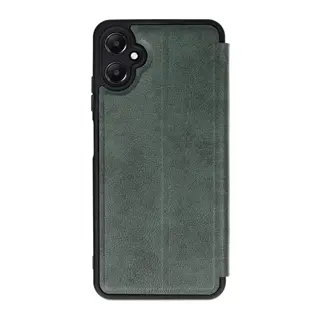 Samsung Galaxy A05 Uyumlu Kılıf Flip Cover - Koyu Yeşil