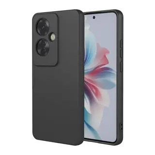 Oppo Reno 11F Uyumlu Kılıf First Silikon - Siyah