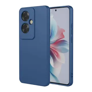 Oppo Reno 11F Uyumlu Kılıf First Silikon - Lacivert