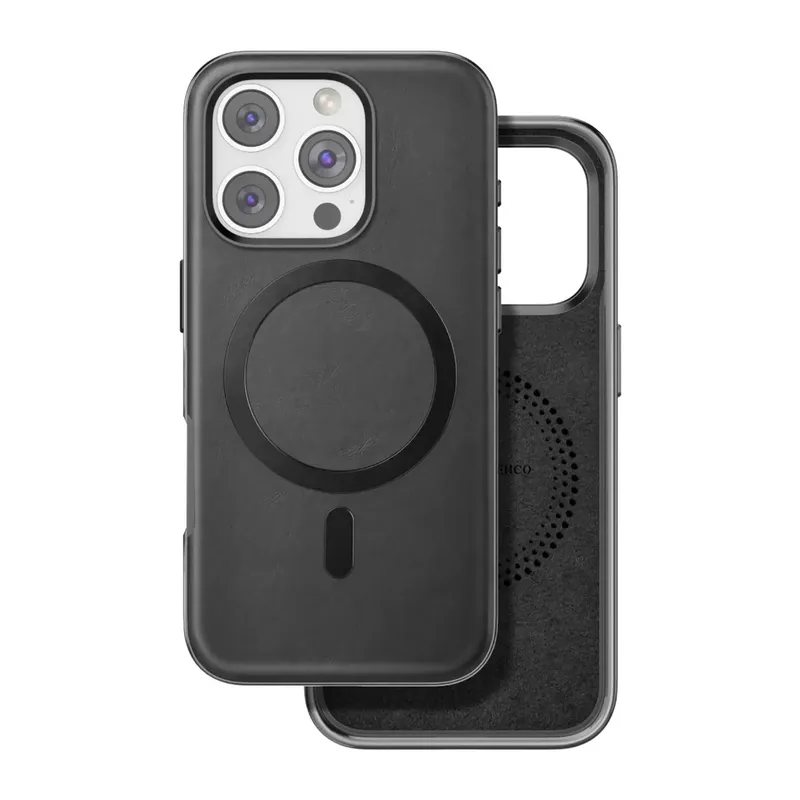 Venco Apple iPhone 16 Pro Uyumlu Puskas Magsafe Kapak - Siyah