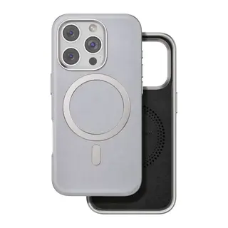 Venco Apple iPhone 16 Pro Uyumlu Puskas Magsafe Kapak - Titan Gri