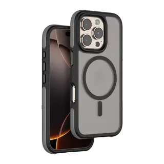 Venco Apple iPhone 16 Pro Max Uyumlu Orbit Magsafe Kapak - Siyah