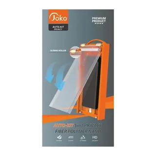 Joko Samsung Galaxy S24 Ultra Uyumlu AutoKit 5in1 Fiber Hayalet Polymer Nano Ekran Koruyucu