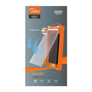 Joko Samsung Galaxy Note 20 Ultra Uyumlu AutoKit 5in1 Fiber Hayalet Polymer Nano Ekran Koruyucu