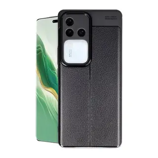 Vivo V30 5G Uyumlu Kılıf Auto Focus Kapak - Siyah