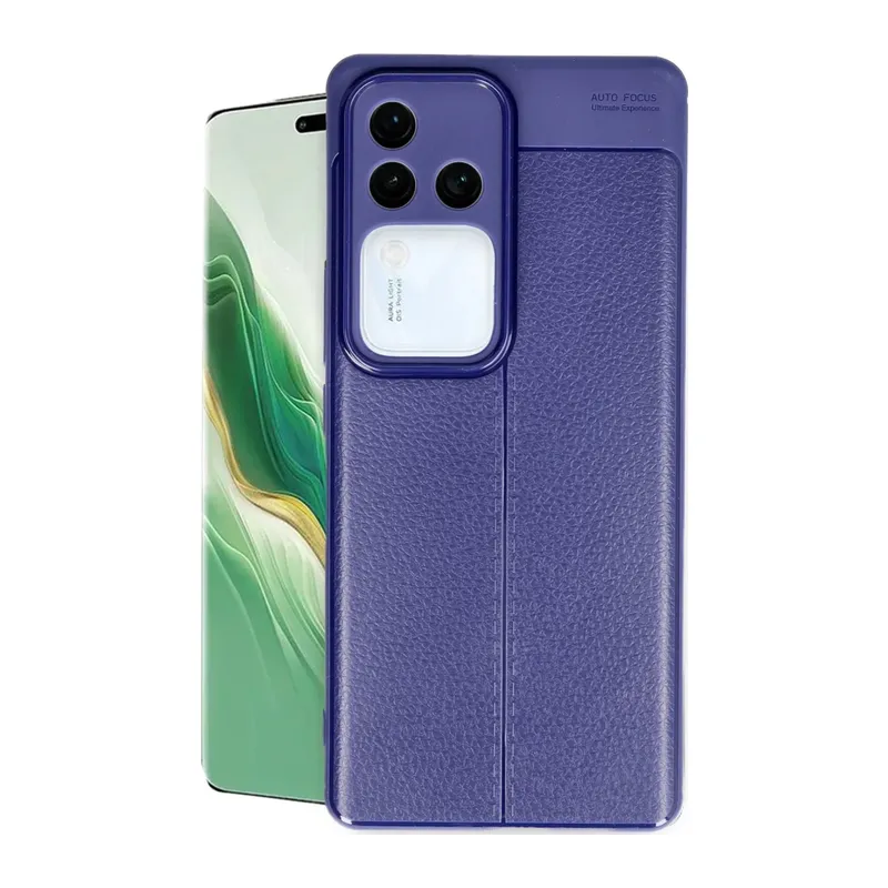 Vivo V30 5G Uyumlu Kılıf Auto Focus Kapak - Lacivert