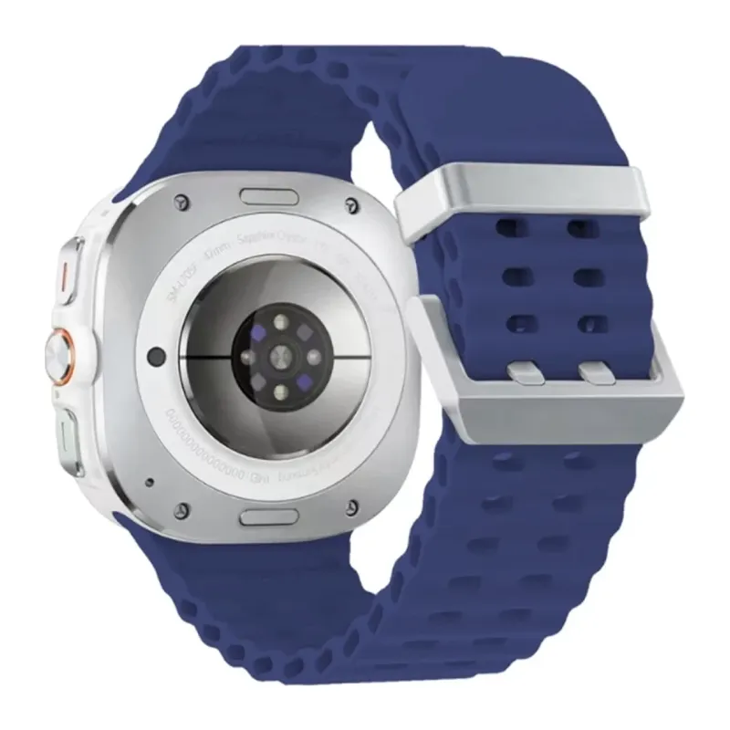 Watch 7 Ultra KR417 Rug Silikon Kordon - Lacivert