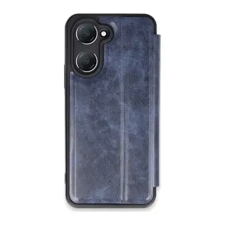 Vivo Y18 Uyumlu Kılıf Flip Cover - Lacivert