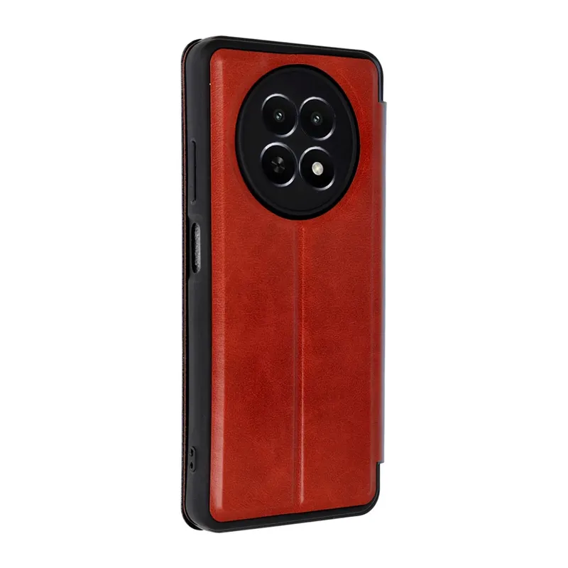 Realme 12 5G Uyumlu Kılıf Flip Cover - Kırmızı
