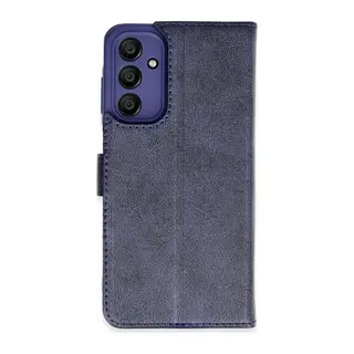 Samsung Galaxy A15 4G Uyumlu Kılıf Trend S Plus Kapaklı Kılıf - Lacivert