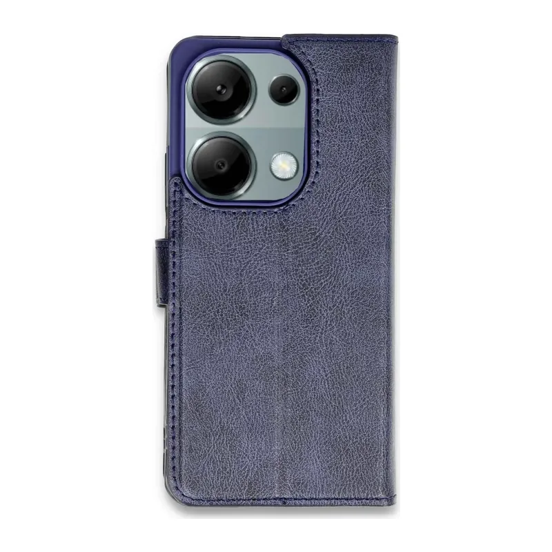 Xiaomi Redmi Note 13 Pro 4G Uyumlu Kılıf Trend S Plus Kapaklı Kılıf - Lacivert
