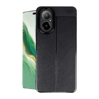 Realme 12 Lite Uyumlu Kılıf Auto Focus Kapak - Siyah