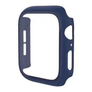 Apple Watch 42mm Uyumlu Camlı Kasa Ekran Koruyucu - Mavi