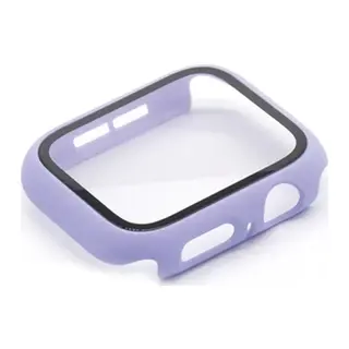 Apple Watch 38mm Uyumlu Camlı Kasa Ekran Koruyucu - Lila