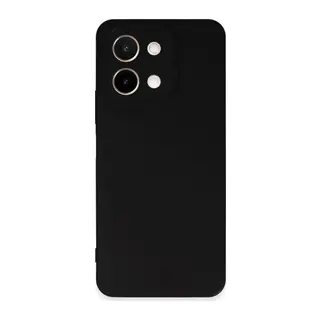 Vivo Y28 Uyumlu Kılıf First Silikon - Siyah