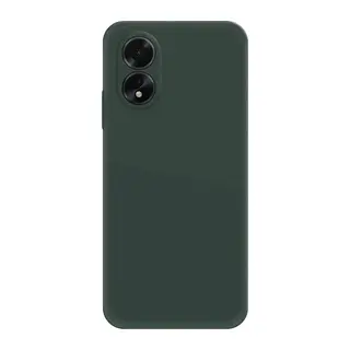 Oppo A38 Uyumlu Kılıf First Silikon - Koyu Yeşil